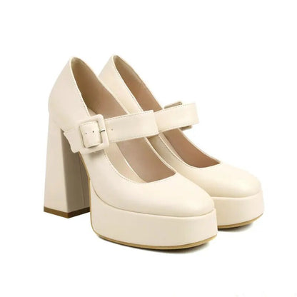 Funki Findz | Shoes | Women's Mary Jane Platform High Heels