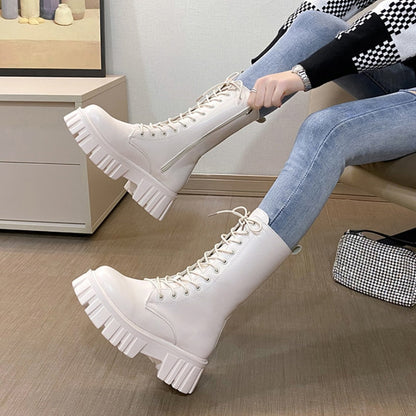 Funki Findz | Boots | Women's Gothic Punk Chunky Platform Boot