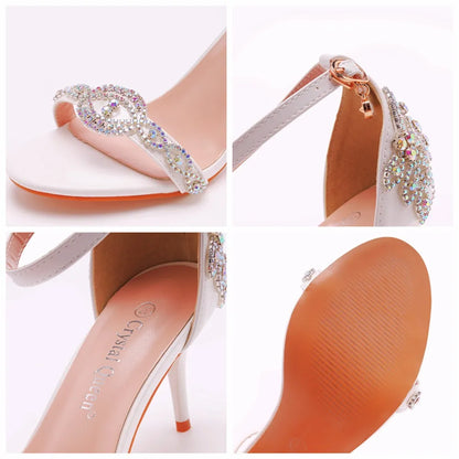 Funki Findz | Shoes | Women's Sweet Low Heel Beaded Sandals