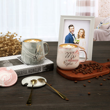 Funki Findz | Mugs | Mr and Mrs Coffee Mugs Bridal Gift-Set