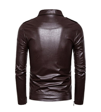 Funki Findz | Jackets | Men's Women's PU Leather Biker Jacket