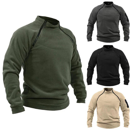 Funki Findz | Sweaters | Men's Stand Collar Mock Neck Pullovers
