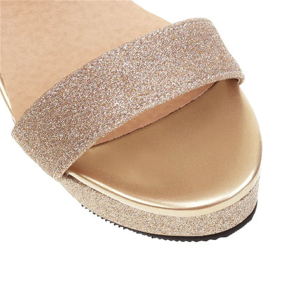 Funki Findz | Shoes | Women's Silver Gold High Gladiator Sandal