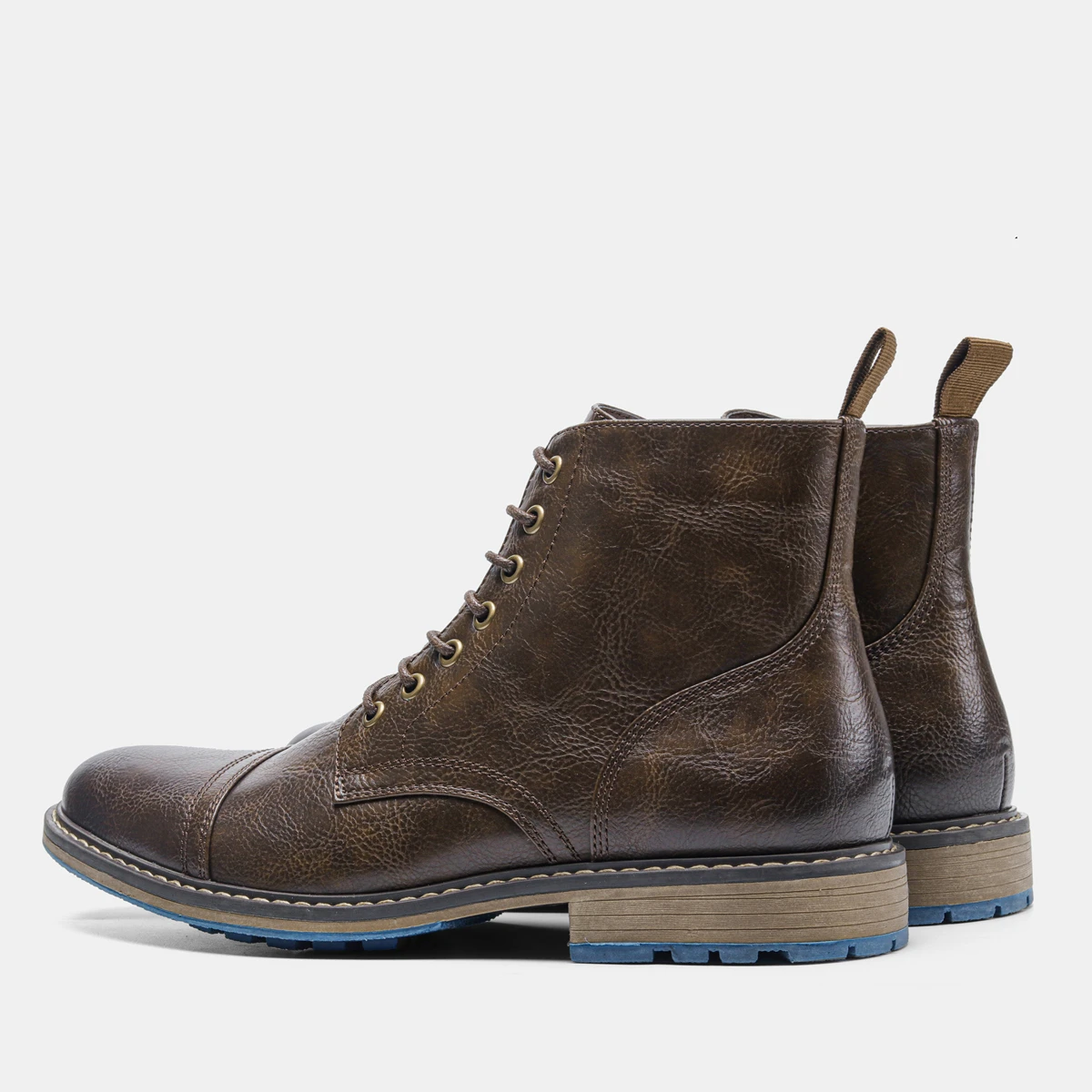 Funki Findz | Boots | Men's Faux Leather Smart Dress Boots
