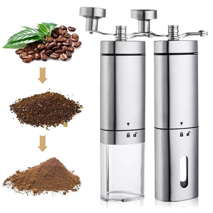 Funki Findz | Coffee Grinder | Stainless Steel Portable Coffee Mill
