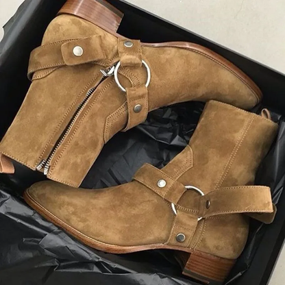 Funki Findz | Boots | Men's Vintage Chelsea Boots | Real Leather