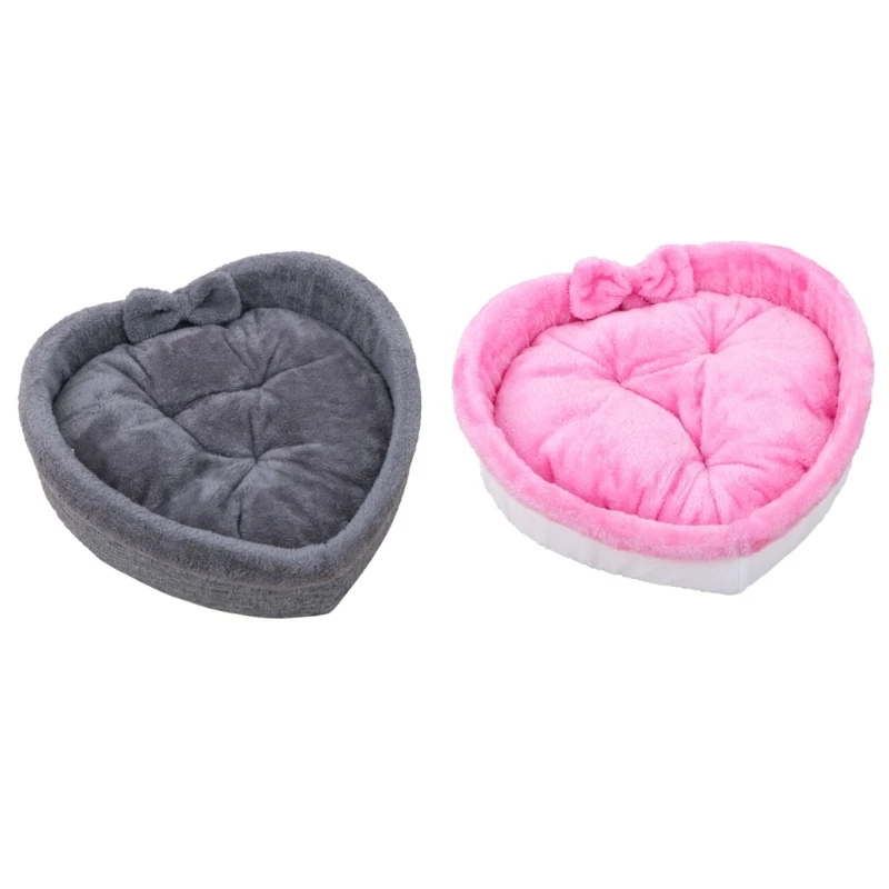Funki Findz | Pet Beds | Cat Bed | Heart-shaped Cozy Cat Bed