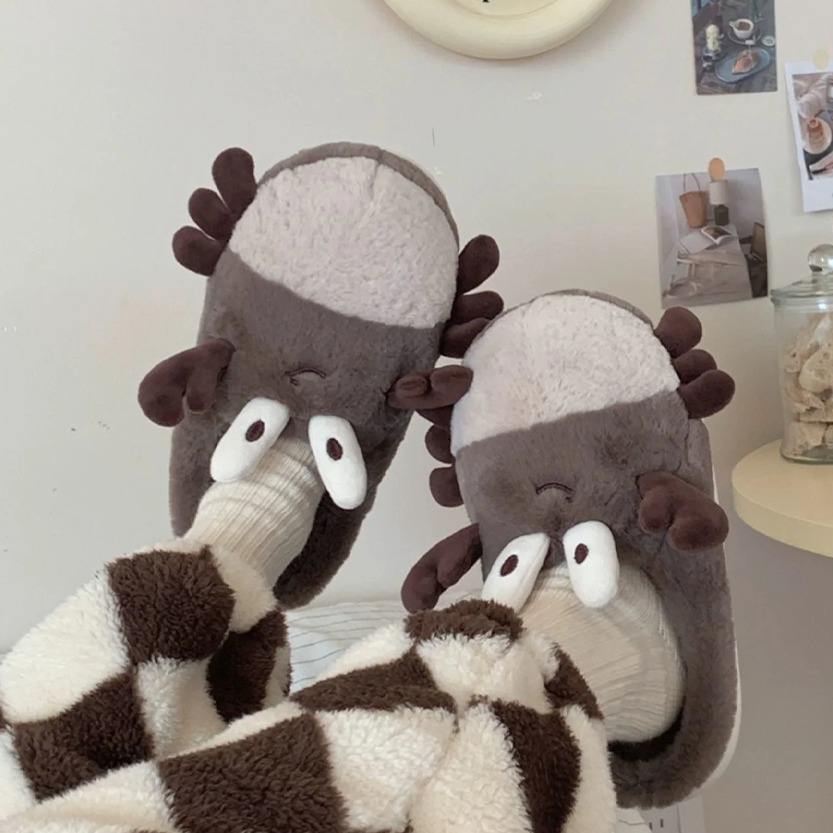 Funki Findz | Shoes | Women's Cute Crab Winter Soft Slippers