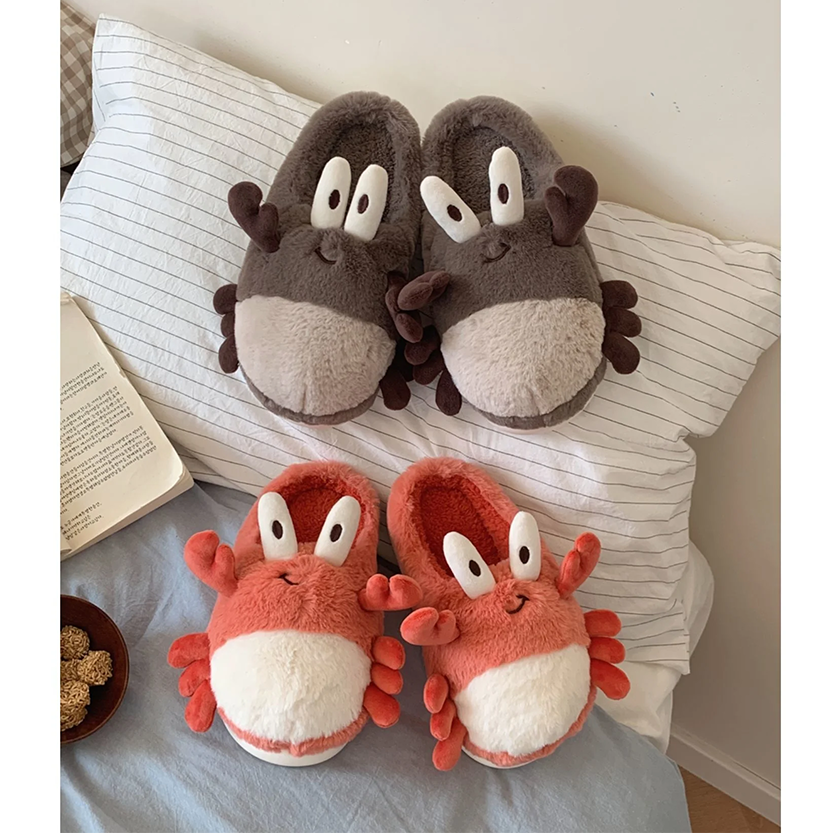 Funki Findz | Shoes | Women's Cute Crab Winter Soft Slippers