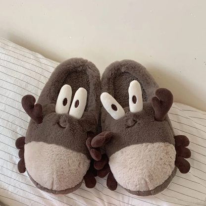 Funki Findz | Shoes | Women's Cute Crab Winter Soft Slippers