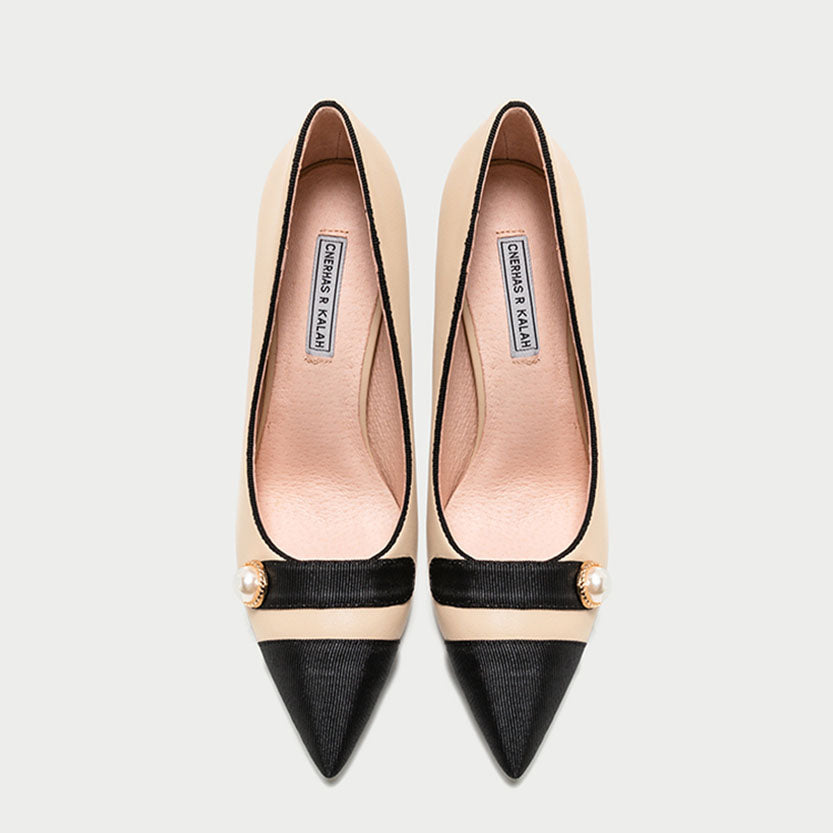 Funki Findz | Shoes | Women's Luxury Pearl Buttoned Stilettos