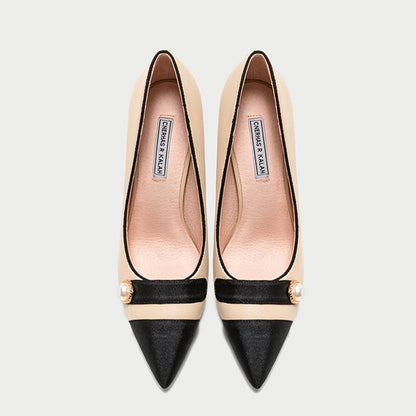 Funki Findz | Shoes | Women's Luxury Pearl Buttoned Stilettos