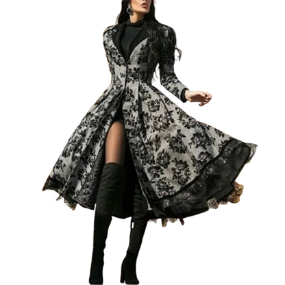 Funki Findz | Dresses | Women's Vintage Dark Gothic Swing Coat