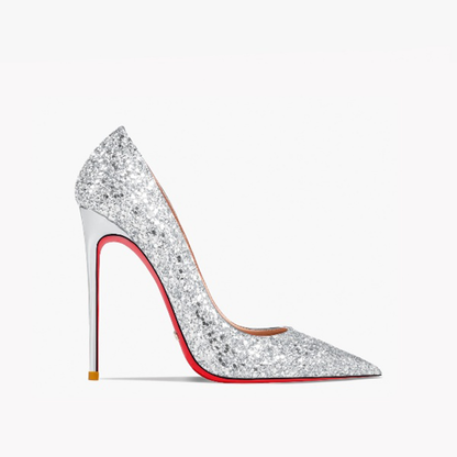 Funki Findz | Shoes | Women's Sparkly Red Bottom High Stilettos