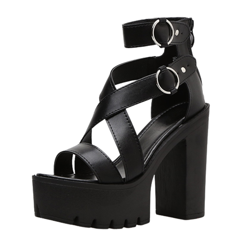 Funki Findz | Shoes | Women's High Gothic Platform Sandals