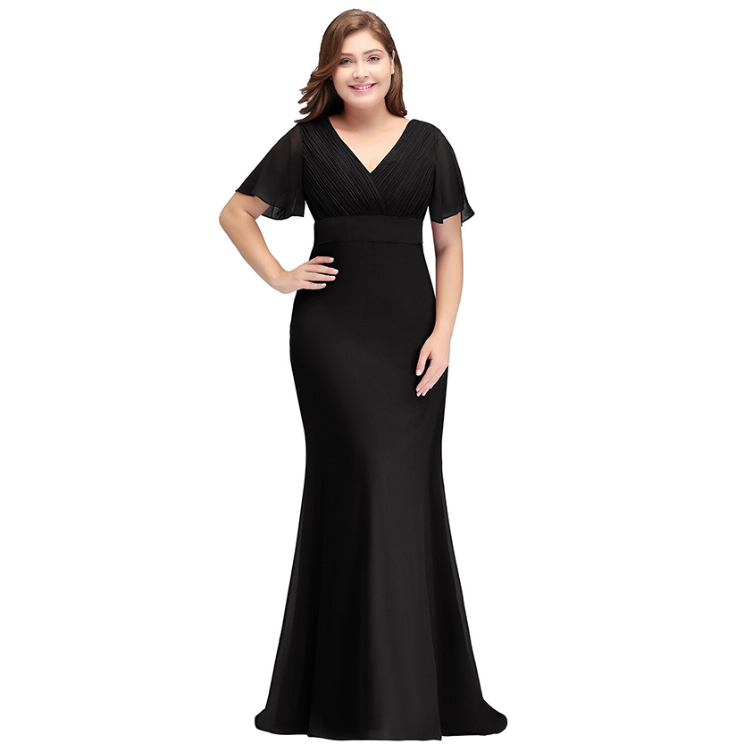 Funki Findz | Dresses | Women's Elegant Chiffon Evening Dress