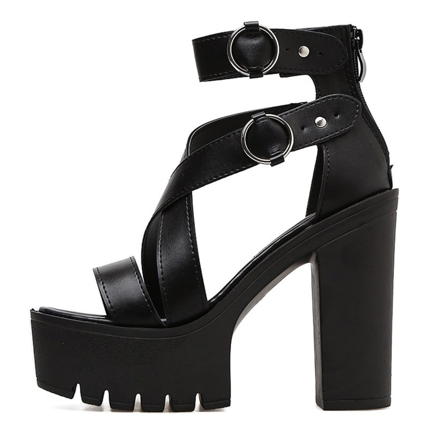 Funki Findz | Shoes | Women's High Gothic Platform Sandals