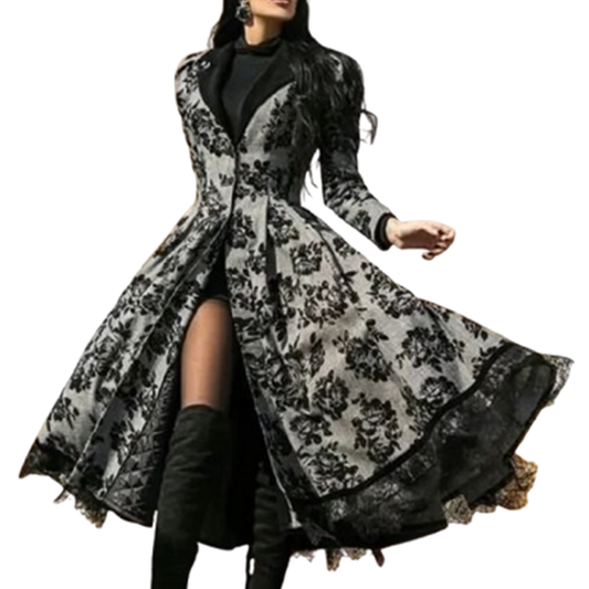Funki Findz | Dresses | Women's Vintage Dark Gothic Swing Coat