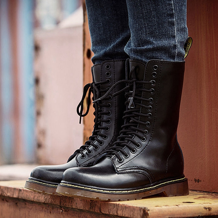 Funki Findz | Boots | Men's Gothic Punk High-Top Combat Boots