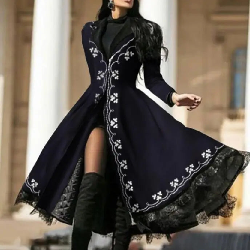 Funki Findz | Dresses | Women's Vintage Dark Gothic Swing Coat