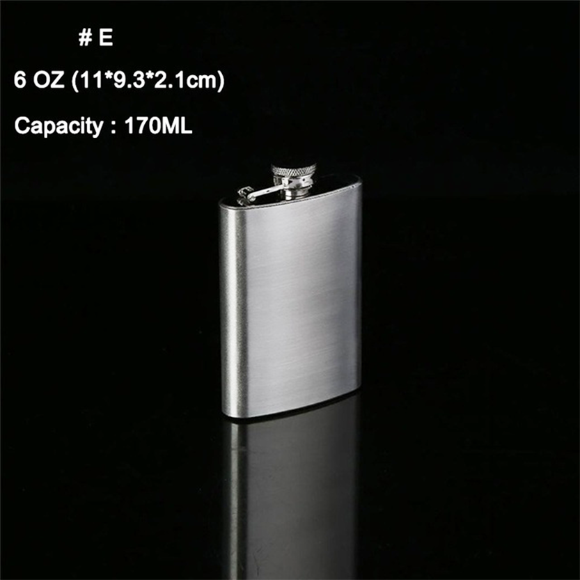 Funki Findz | Hip Flasks | Stainless Steel Drink Flasks 1oz -10oz