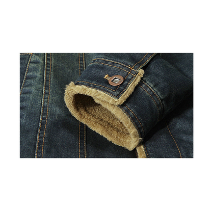 Funki Findz | Jackets | Men's Fleece Denim Trucker Jackets