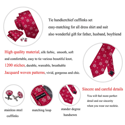 Funki Findz | Neckties | Men's Stylish Formal Silk Ties 3Pcs Sets