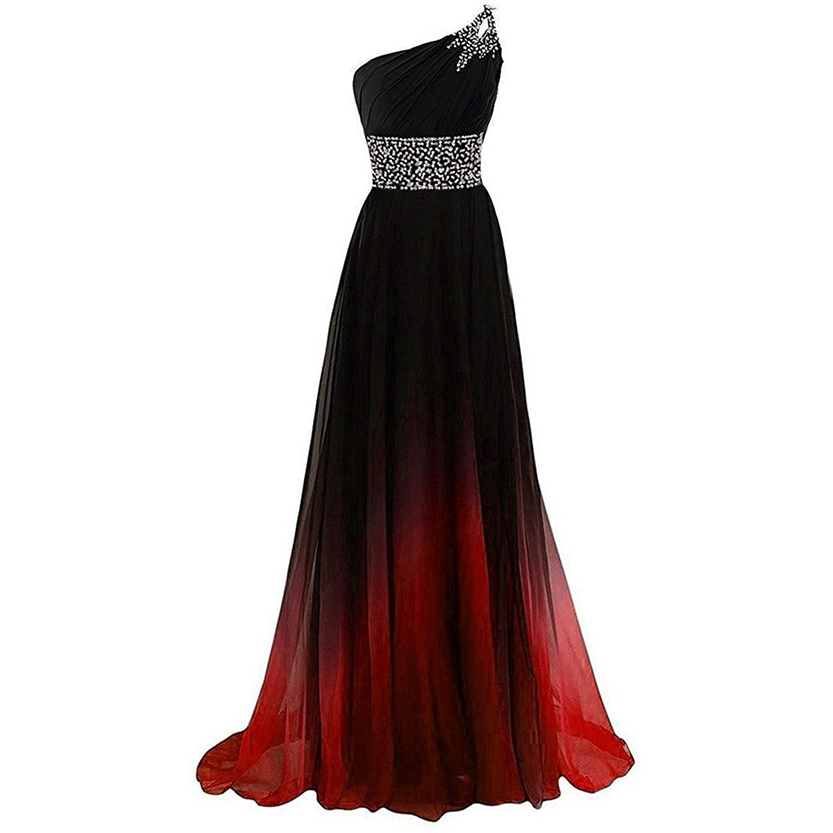 Funki Findz | Dresses | Women's Long Chiffon Evening Dress