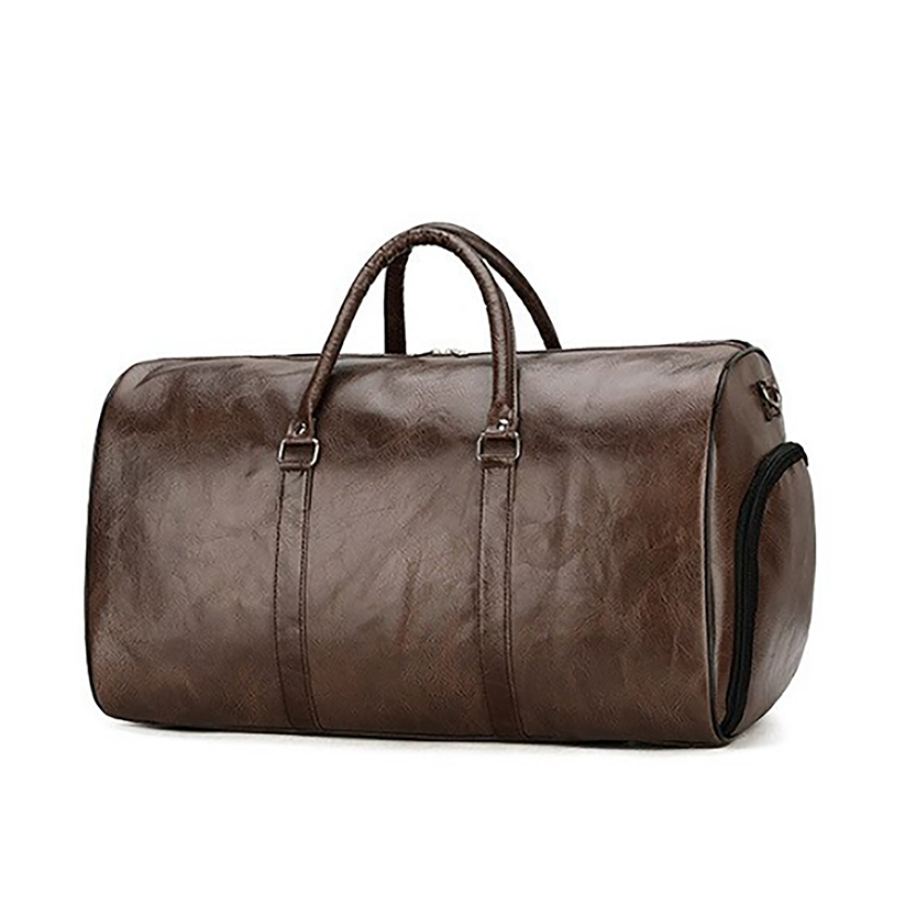 Funki Findz | Bags | Travel Bags | Faux Leather Overnight Bag