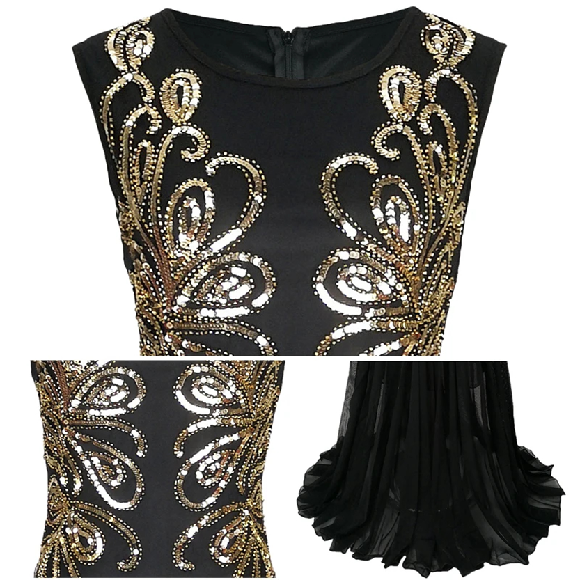 Funki Findz | Dresses | Women's Vintage Chiffon Mermaid Dress