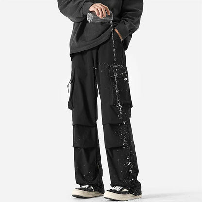 Funki Findz | Pants | Men's Casual Cargo Pants Long Loose Fit