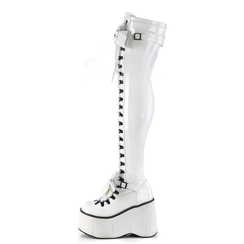Funki Findz | Boots | Women's Butterfly Bow Over the Knee Boots