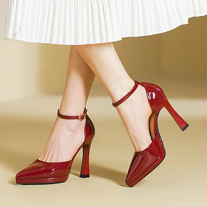 Funki Findz | Shoes | Women's Patent Leather Pointed Toe heels