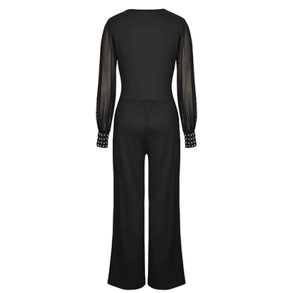 Funki Findz | Pants | Women's Sassy Wide Leg Evening Pant Suit