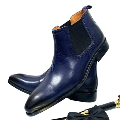 Funki Findz | Boots | Men's Luxury Real Leather Chelsea Boots