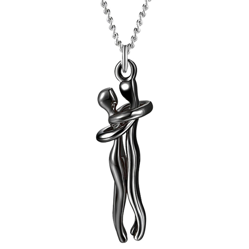 Funki Findz | Necklaces | Hugging Couple Necklace | Large