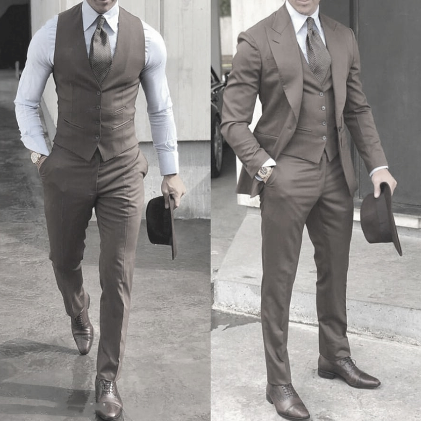 Funki Findz | Suits | Men's Fashion Formal Wedding Tuxedos 3Pc