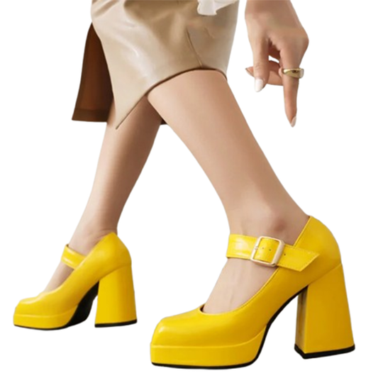 Funki Findz | Shoes | Women's Bright Patent Mary Jane Pumps