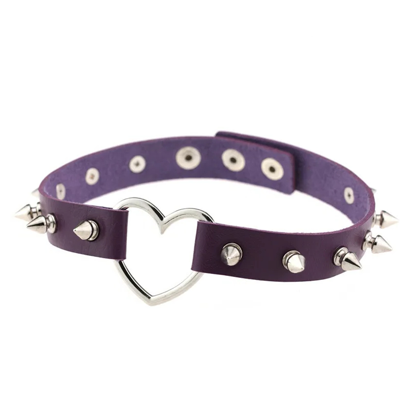 Funki Findz | Necklaces | Women's Heart Choker Cosplay Collars