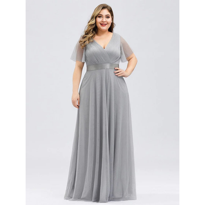 Funki Findz | Dresses | Women's Plus Size Long Evening Dress