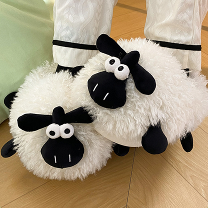 Funki Findz | Shoes | Unisex Cute Wide Eyed Sheep Slippers