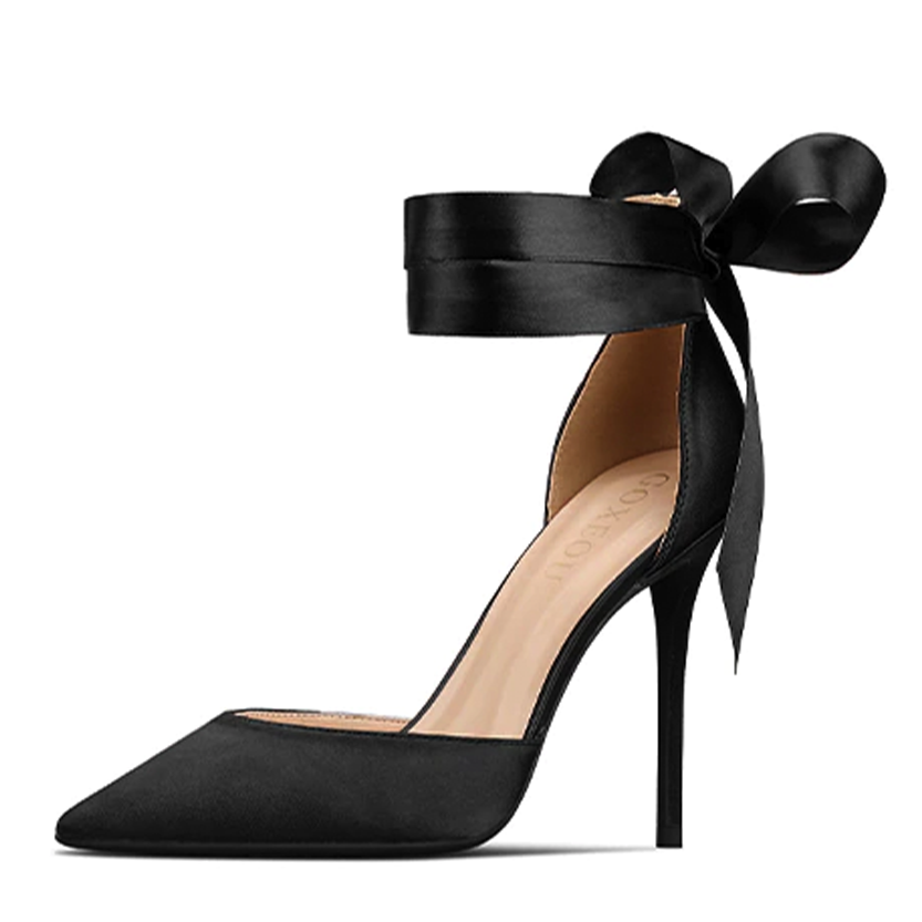 Funki Findz | Shoes | Women's Luxury Satin Bow Tie Stilettos