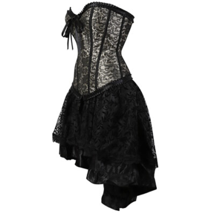 Funki Findz | Dresses | Women's Victorian Gothic Corset Skirt Set