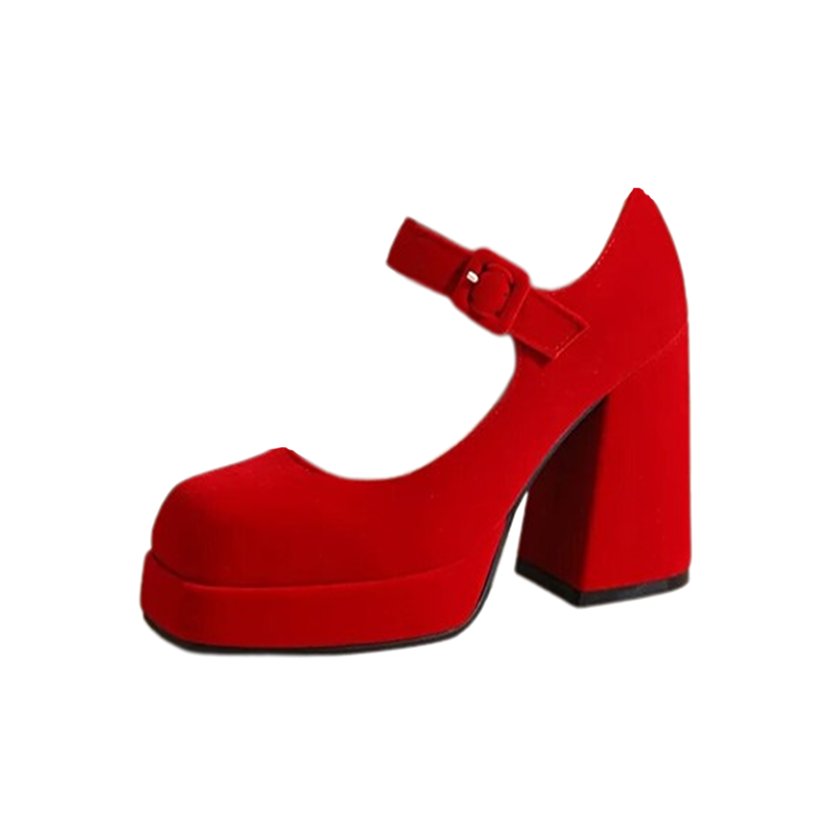 Funki Findz | Shoes | Women's Chunky Heel Platform Mary Janes