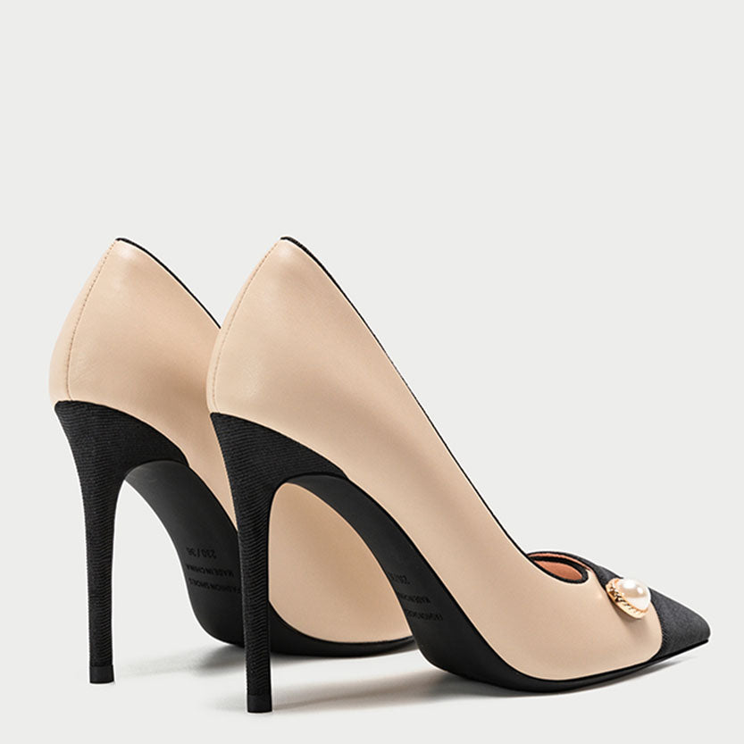 Funki Findz | Shoes | Women's Luxury Pearl Buttoned Stilettos