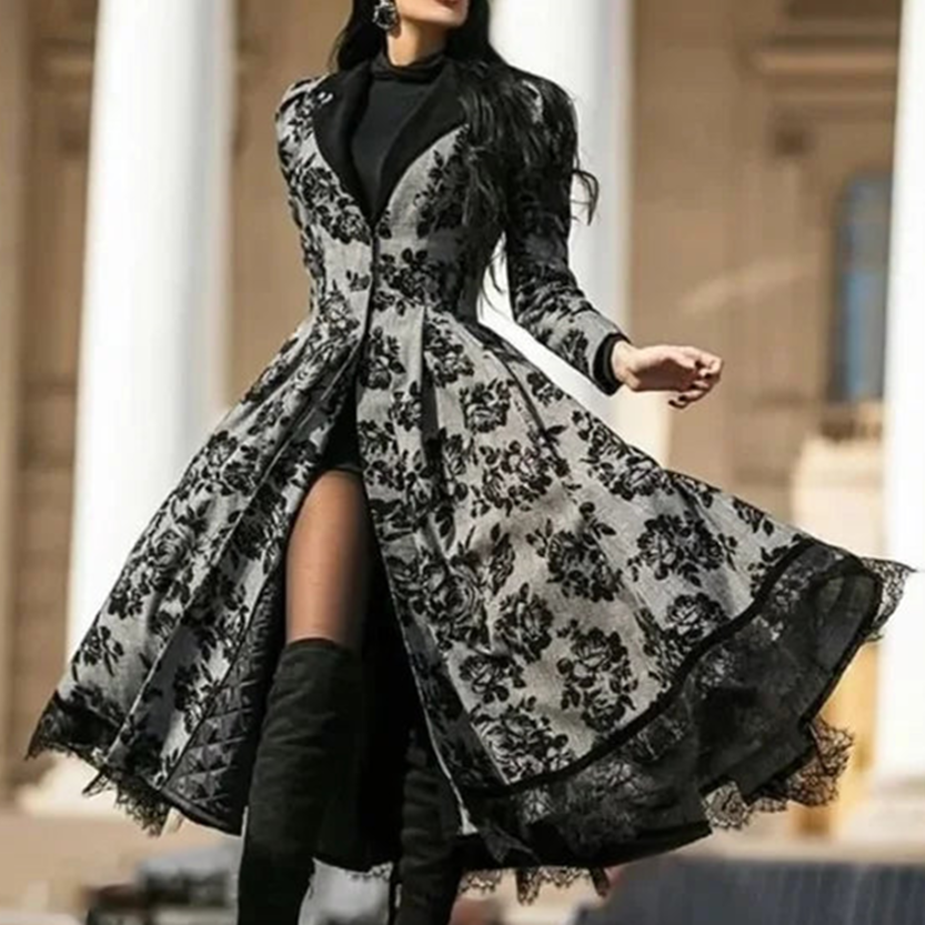 Funki Findz | Dresses | Women's Vintage Dark Gothic Swing Coat