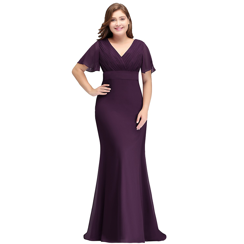 Funki Findz | Dresses | Women's Elegant Chiffon Evening Dress