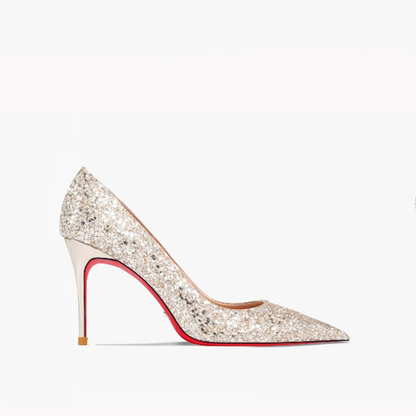 Funki Findz | Shoes | Women's Sparkly Red Bottom High Stilettos