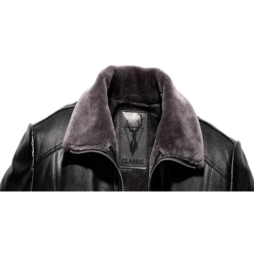 Funki Findz | Jackets | Men's Leather Fleece Motorcycle Jackets