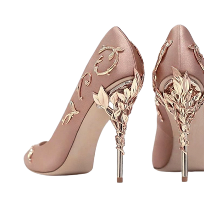 Funki Findz | Shoes | Women's Elegant Silk Formal Prom Stilettos